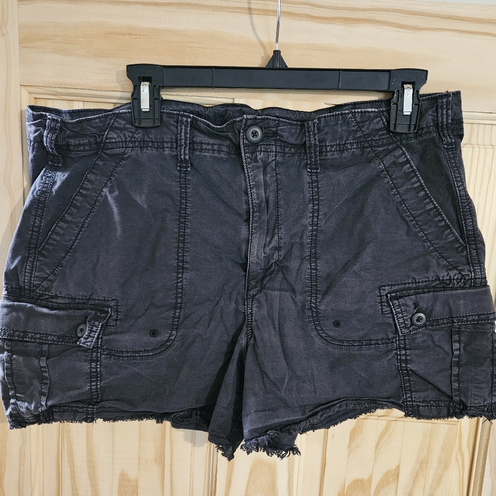 American Eagle Outfitters Charcoal Cargo Shorts